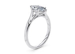 Hanover Solitaire White Gold 18k Marquise Engagement Ring