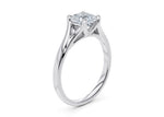 Hanover Solitaire White Gold 18k Cushion Engagement Ring