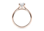 Hope Solitaire Rose Gold 18k Round Engagement Ring