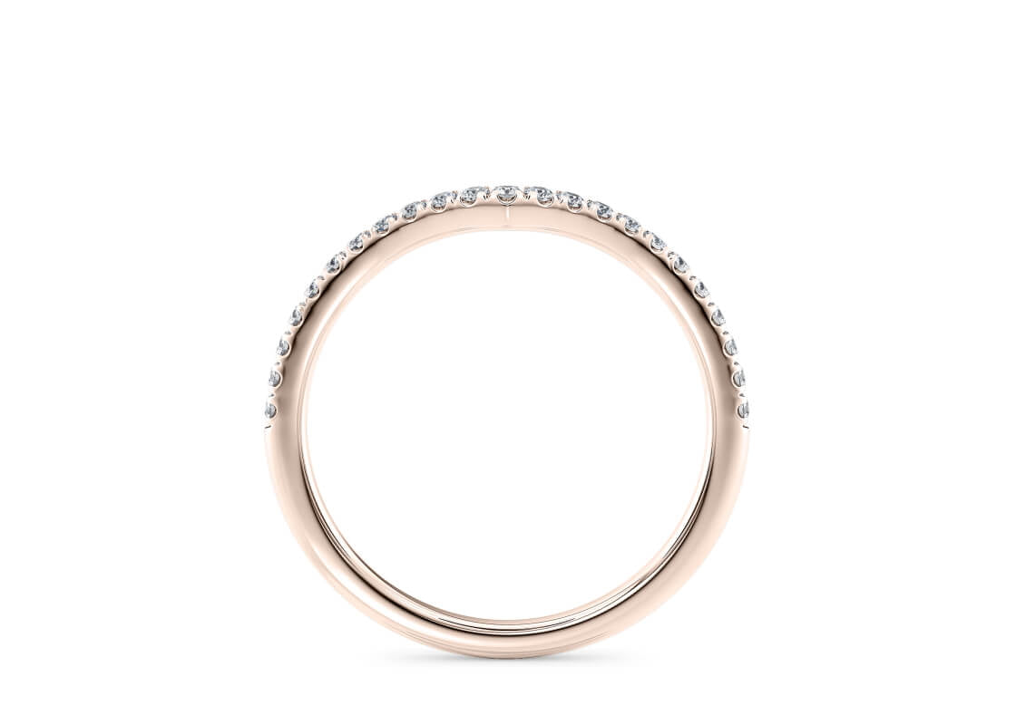 Aurelle Rose Gold 18k Eternity Ring