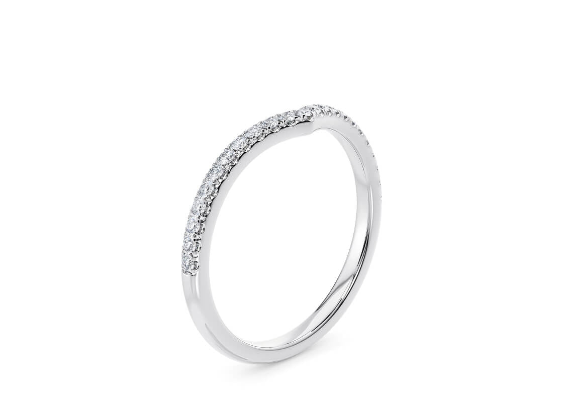 Aurelle White Gold 18k Eternity Ring