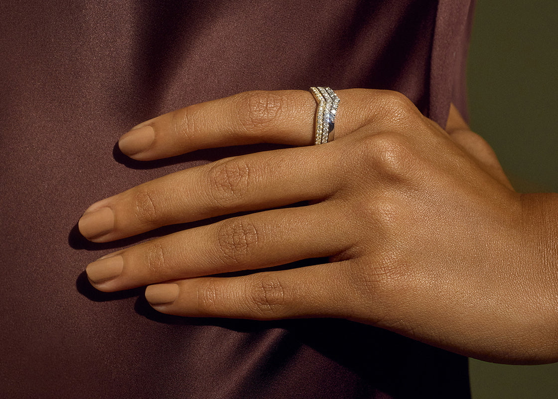 Aurelle Yellow Gold 18k Eternity Ring