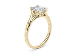 Hanover Solitaire Yellow Gold 18k Radiant Engagement Ring