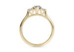 Paris Trilogy Yellow Gold 18k Marquise Engagement Ring