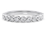 Tea Petite Eternity White Gold 18k Full Set Natural Eternity Ring