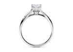 Hanover Solitaire White Gold 18k Pear Engagement Ring