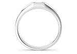 Olympus Emerald White Gold 18k Wedding Band