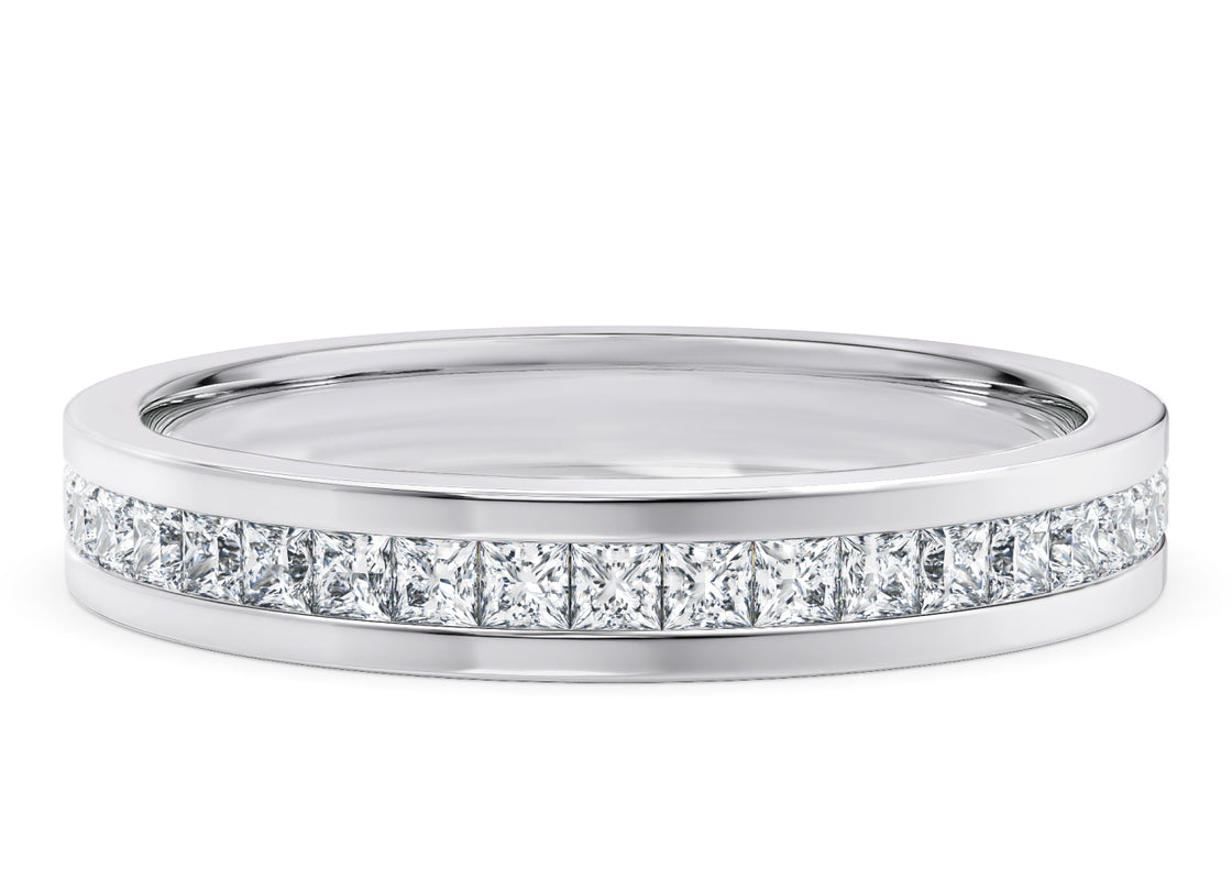 Allya White Gold 18k Full Set Eternity Ring