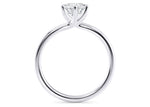Zeta Solitaire White Gold 18k Round Engagement Ring