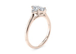 Rosa Vintage Rose Gold 18k Marquise Engagement Ring