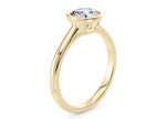 Luna Solitaire Yellow Gold 18k Round Engagement Ring