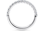 Ballerina White Gold 18k Full Set Natural Eternity Ring