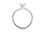 1477 Classic Solitaire Platinum Round Engagement Ring