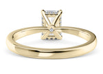 Starlight Solitaire Yellow Gold 18k Radiant Engagement Ring