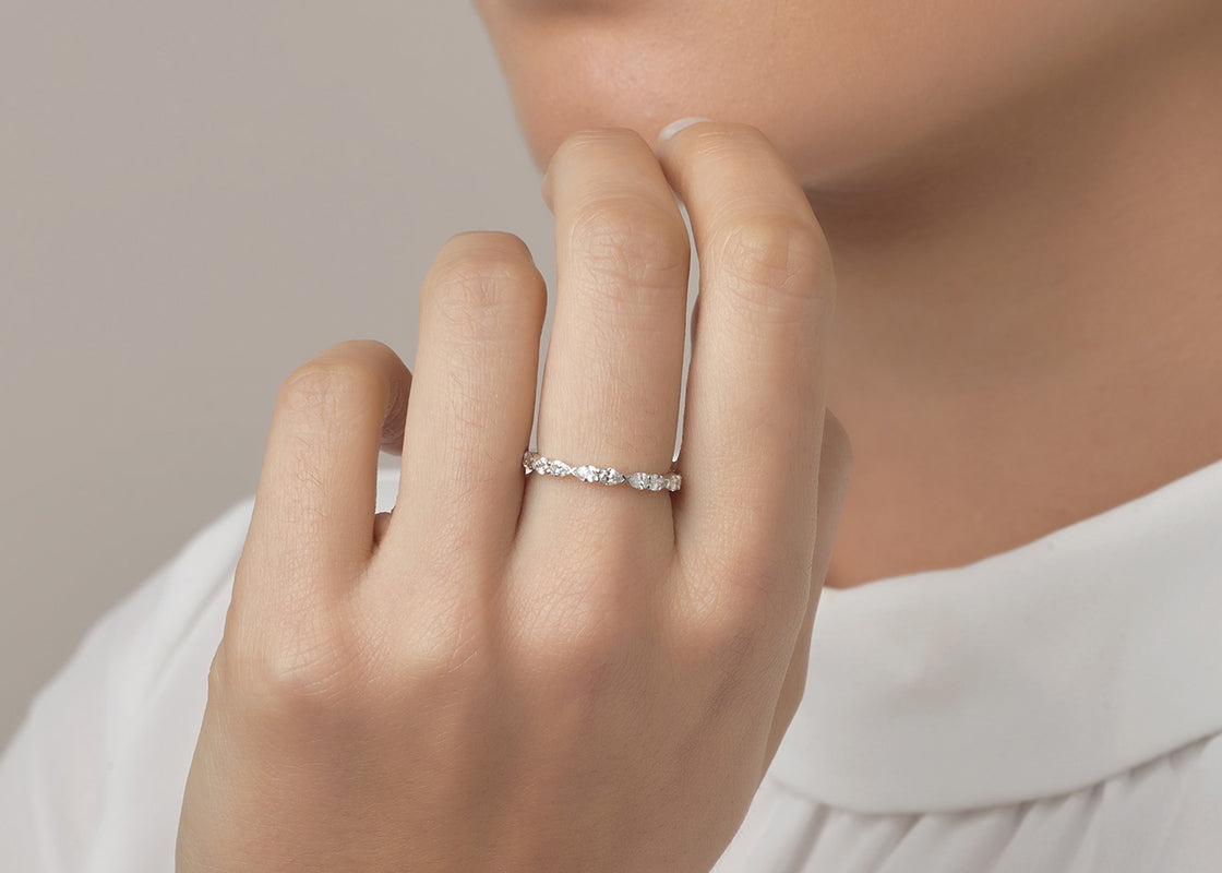 Rossetti Yellow Gold 18k Eternity Ring