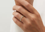 Idyll Half Yellow Gold 18k Eternity Ring