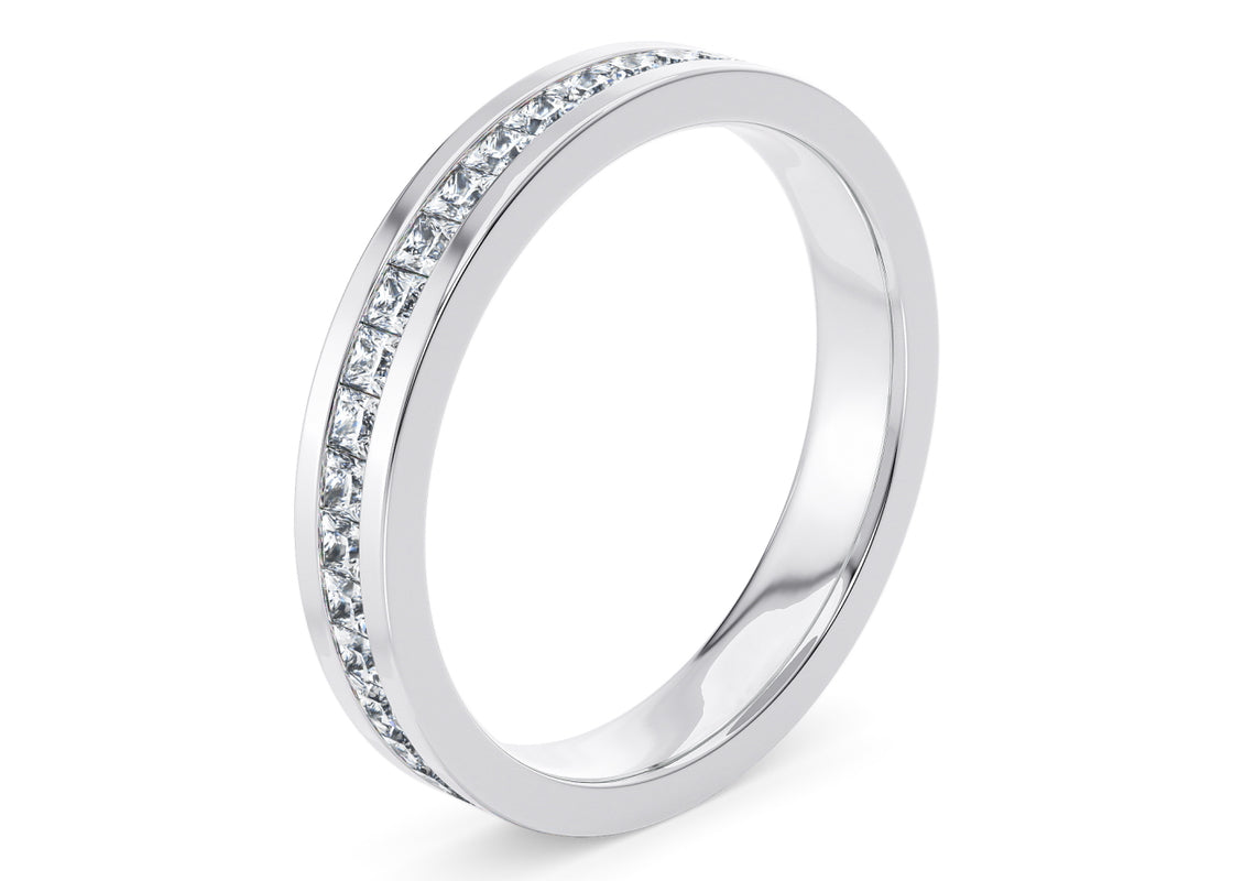 Allya White Gold 18k Full Set Eternity Ring