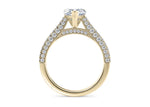 Bloomsbury Vintage Yellow Gold 18k Heart Engagement Ring