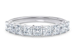 Regent Princess Half White Gold 18k Natural Eternity Ring