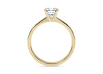 Delicacy Vintage Yellow Gold 18k Cushion Engagement Ring