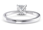 Starlight Solitaire Platinum Princess Engagement Ring