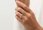 Regent Asscher Half Set Yellow Gold 18k Lab Grown Eternity Ring