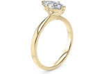 Delicacy Solitaire Yellow Gold 18k Marquise Engagement Ring