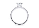 Delicacy Solitaire Platinum Round Engagement Ring
