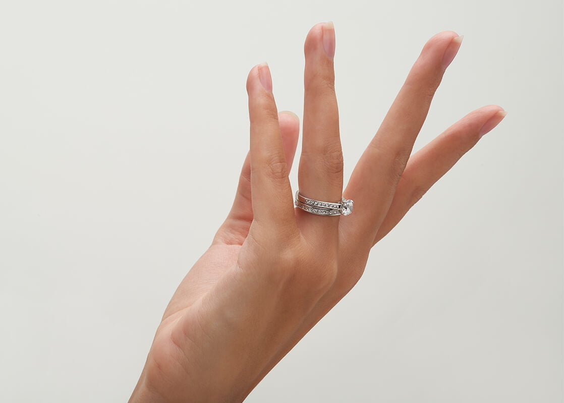 Allya Rose Gold 18k Full Set Eternity Ring