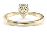 Starlight Solitaire Yellow Gold 18k Pear Engagement Ring