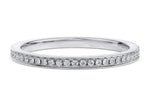Paragon Lab Grown White Gold 18k Half Set Eternity Ring