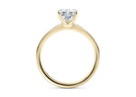 1477 Classic Solitaire Yellow Gold 18k Heart Engagement Ring