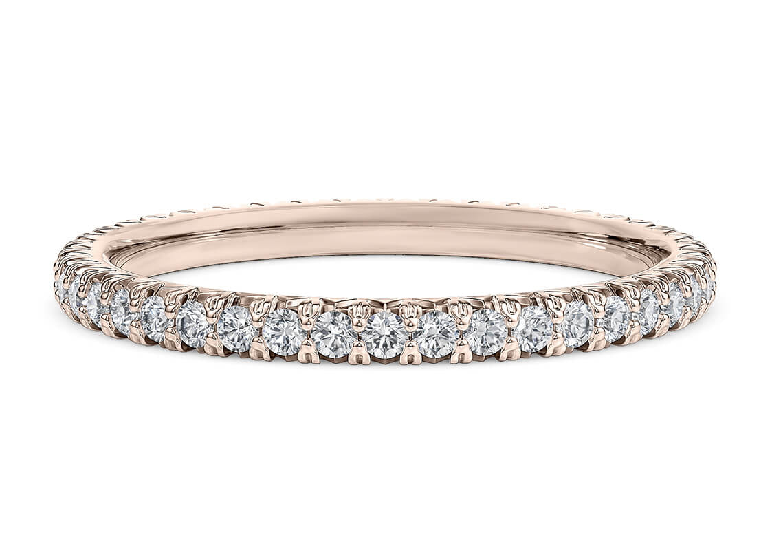 Kindrea Rose Gold 18k Full Set Eternity Ring