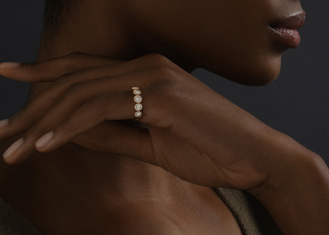 Bahira White Gold 18k Eternity Ring