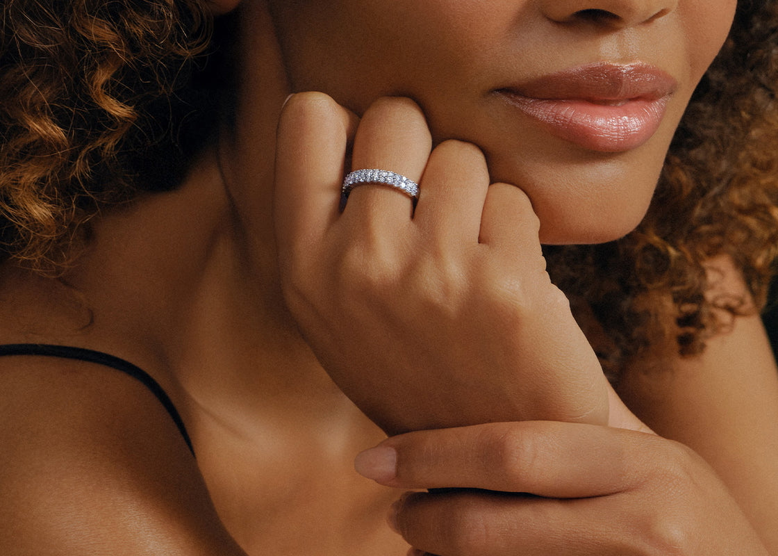 Orion Rose Gold 18k Eternity Ring