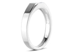 Olympus Emerald White Gold 18k Wedding Band