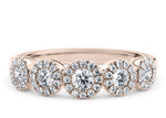 Bahira Rose Gold 18k Eternity Ring