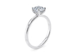 Paloma Solitaire Platinum Asscher Engagement Ring