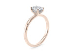 Paloma Solitaire Rose Gold 18k Oval Engagement Ring