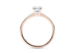 1477 Classic Solitaire Rose Gold 18k Cushion Engagement Ring