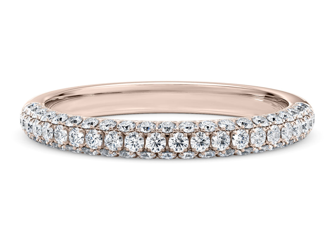 Muse Rose Gold 18k Eternity Ring