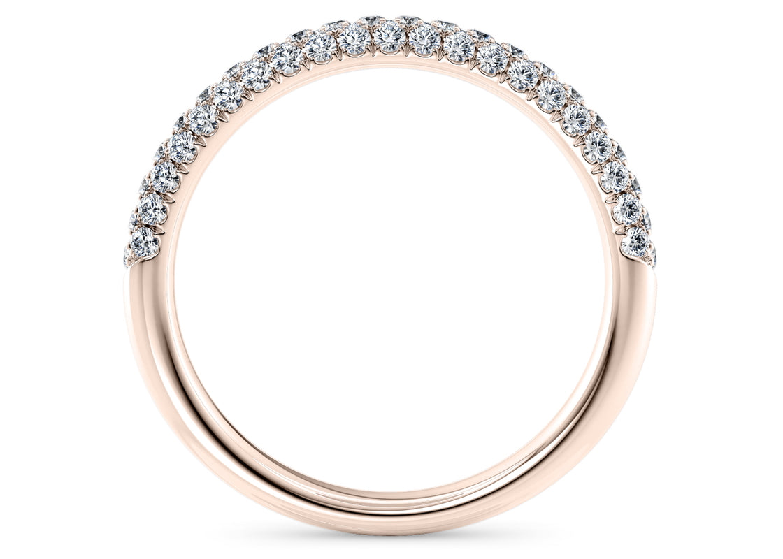 Muse Rose Gold 18k Eternity Ring