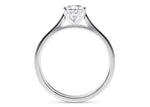Contour Solitaire White Gold 18k Pear Engagement Ring