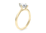 Hope Solitaire Yellow Gold 18k Marquise Engagement Ring