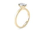 1477 Classic Solitaire Yellow Gold 18k Oval Engagement Ring