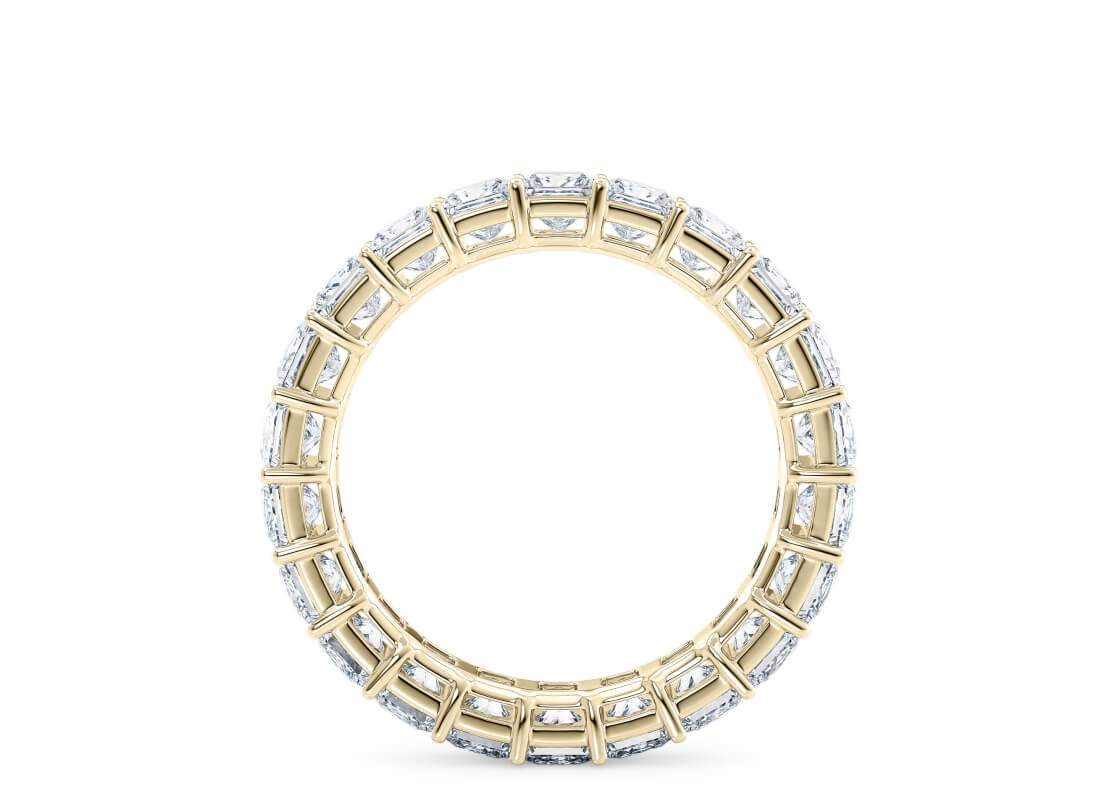 Regent Princess Full Set Yellow Gold 18k Natural Eternity Ring