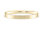 Flat Court Yellow Gold 18k Wedding Band