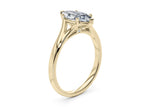 Hanover Solitaire Yellow Gold 18k Marquise Engagement Ring