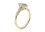 Jasmine Vintage Yellow Gold 18k Marquise Engagement Ring