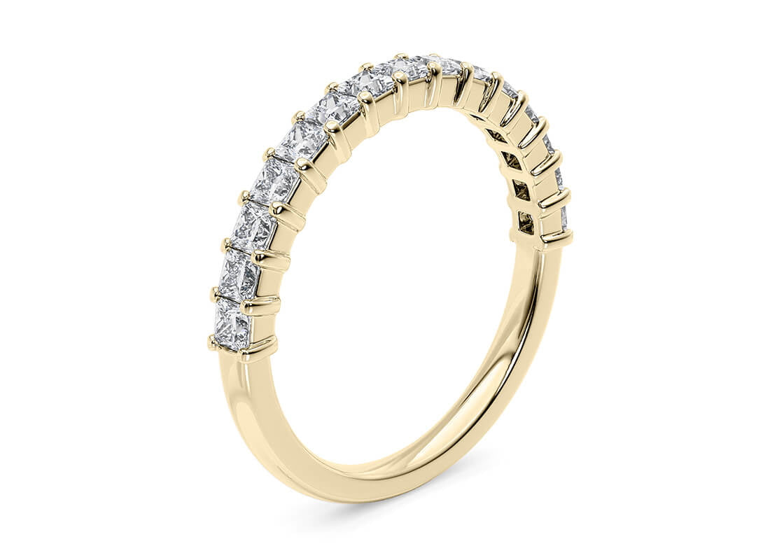 Josephine Yellow Gold 18k Eternity Ring
